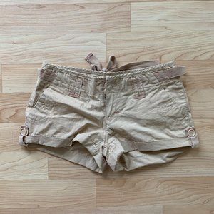Khaki Cargo Shorts